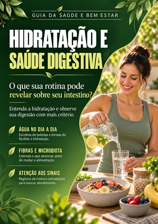 Capa Hidratação e saúde digestiva