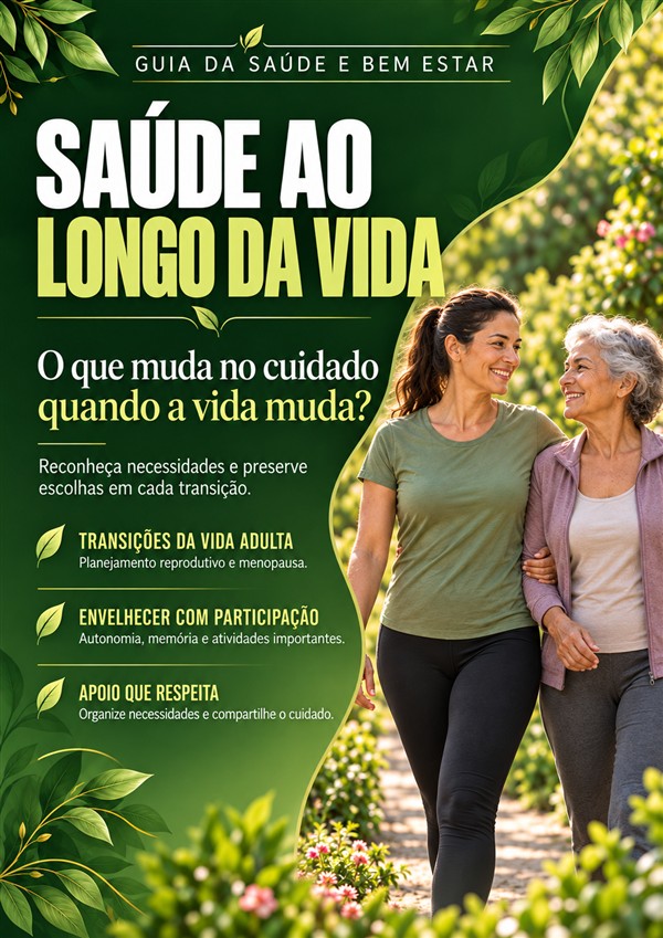 Capa Saúde ao longo da vida