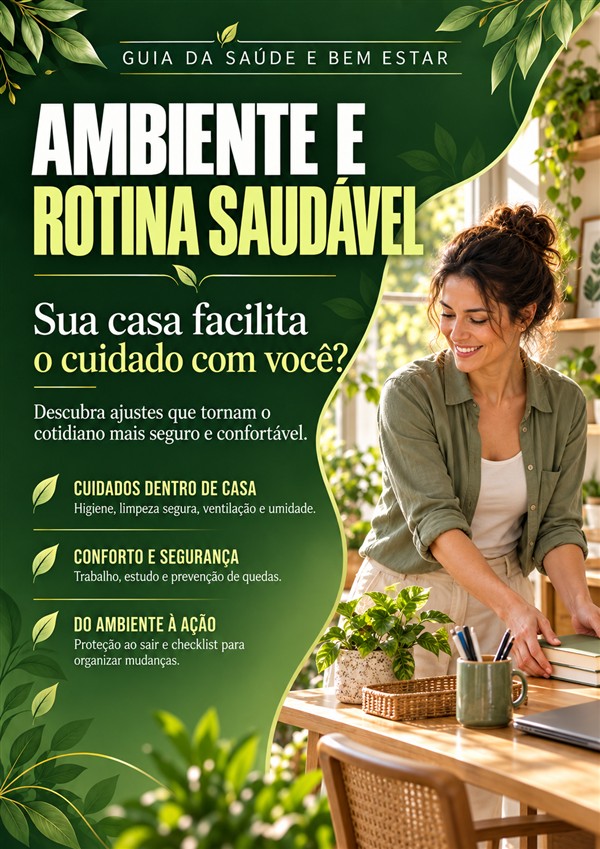 Capa Ambiente e rotina saudável