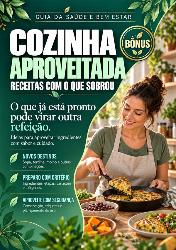 Capa do bônus Cozinha aproveitada